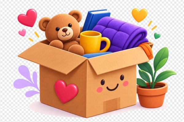 caja de cosas para bebe